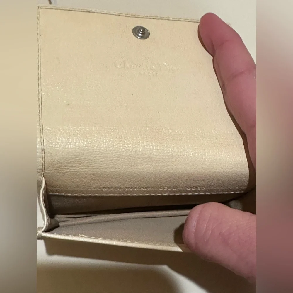 Christian Dior Monsieur × Dior × John Galliano Embroidered Cardholder